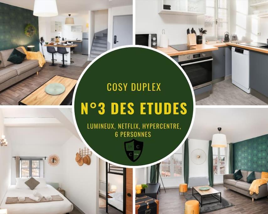 N3 Des Etudes Duplex Hypercentre Wifi Conciergeriedamecarcas Apartment Carcassone Exterior photo